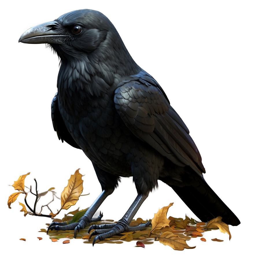 Halloween Crow Png Bvx PNG Image