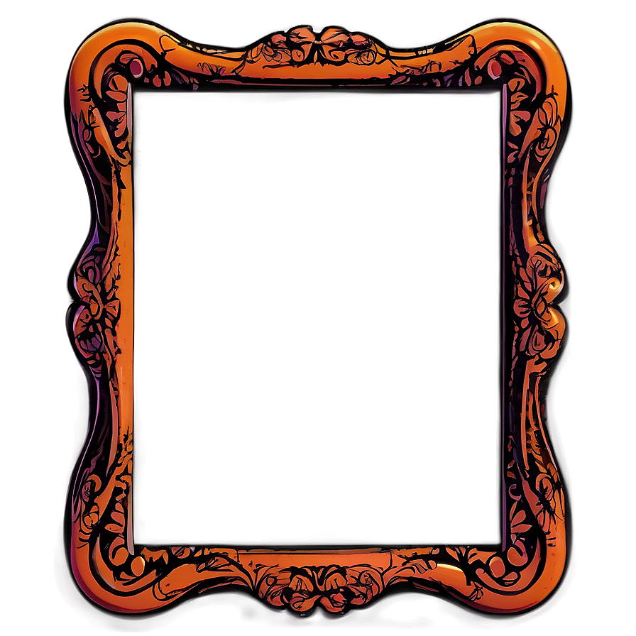 Halloween Cute Frame Png 06262024 PNG Image