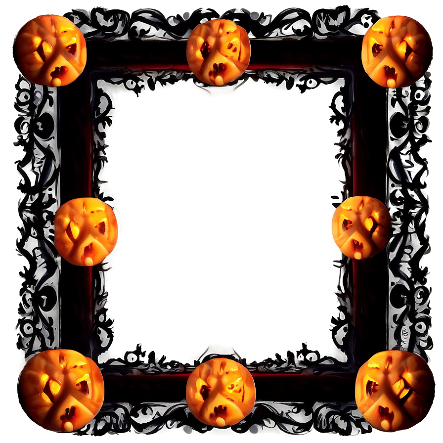 Halloween Frame Border Png 93 PNG Image