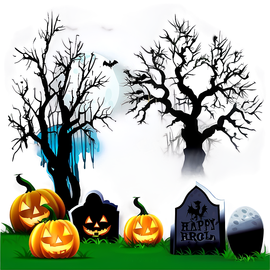 Halloween Graveyard Clipart Png 61 PNG Image