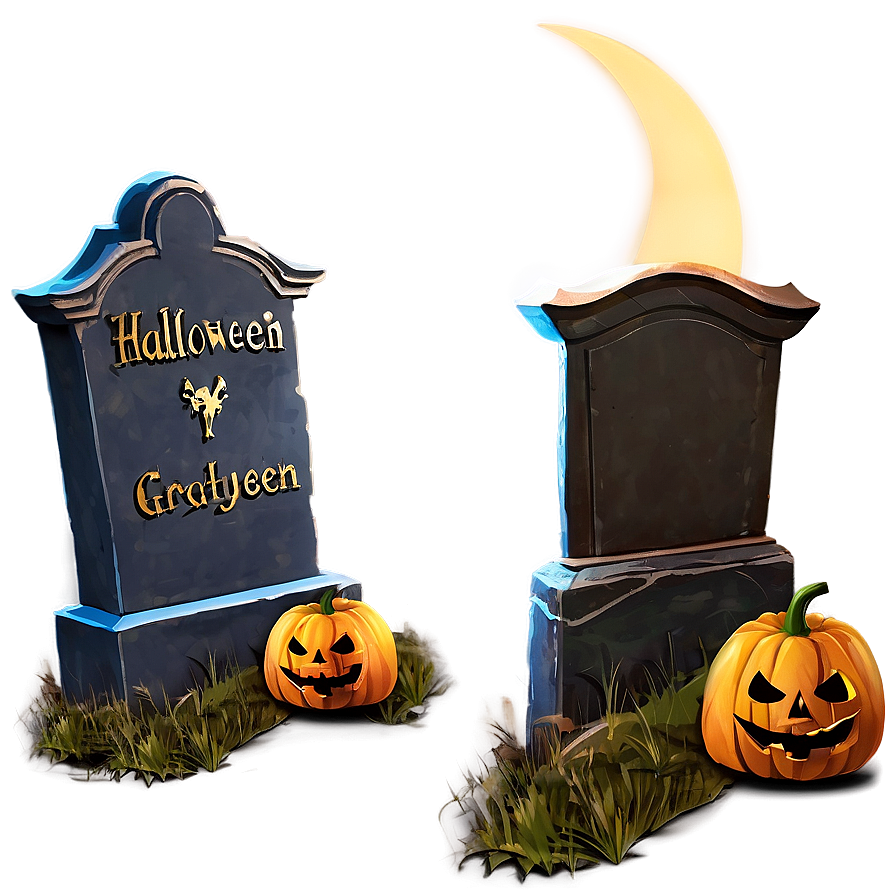 Halloween Graveyard Png Bje95 PNG Image