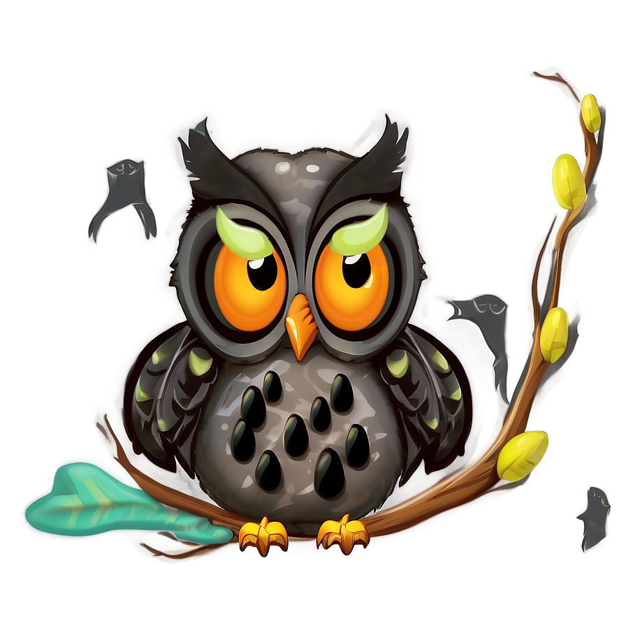 Halloween Owl Png 64 PNG Image