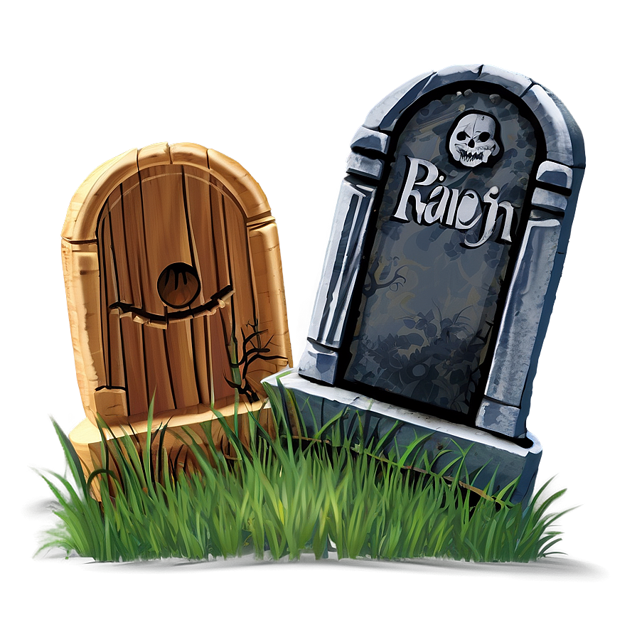 Halloween Party Diy Tombstones Png 06262024 PNG Image