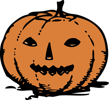 Halloween Pumpkin Carving Graphic PNG Image