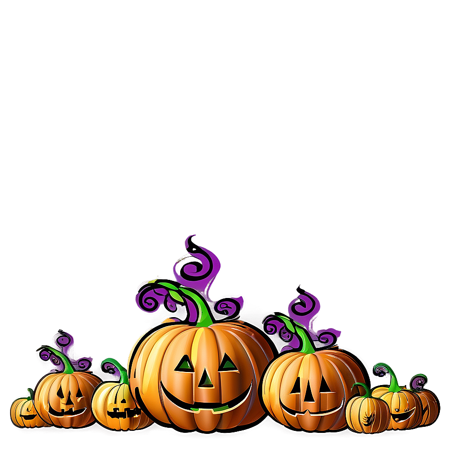 Halloween Pumpkin Decorations Png Tcn49 PNG Image