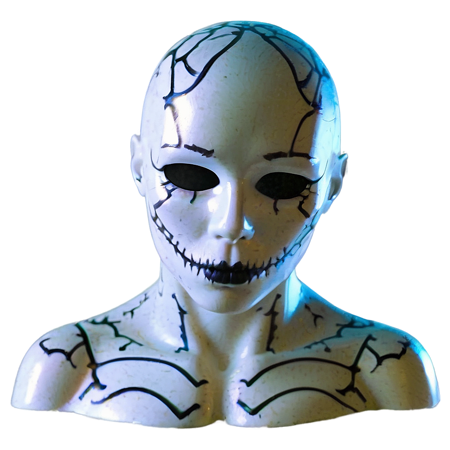 Halloween Themed Mannequin Head Png 06282024 PNG Image