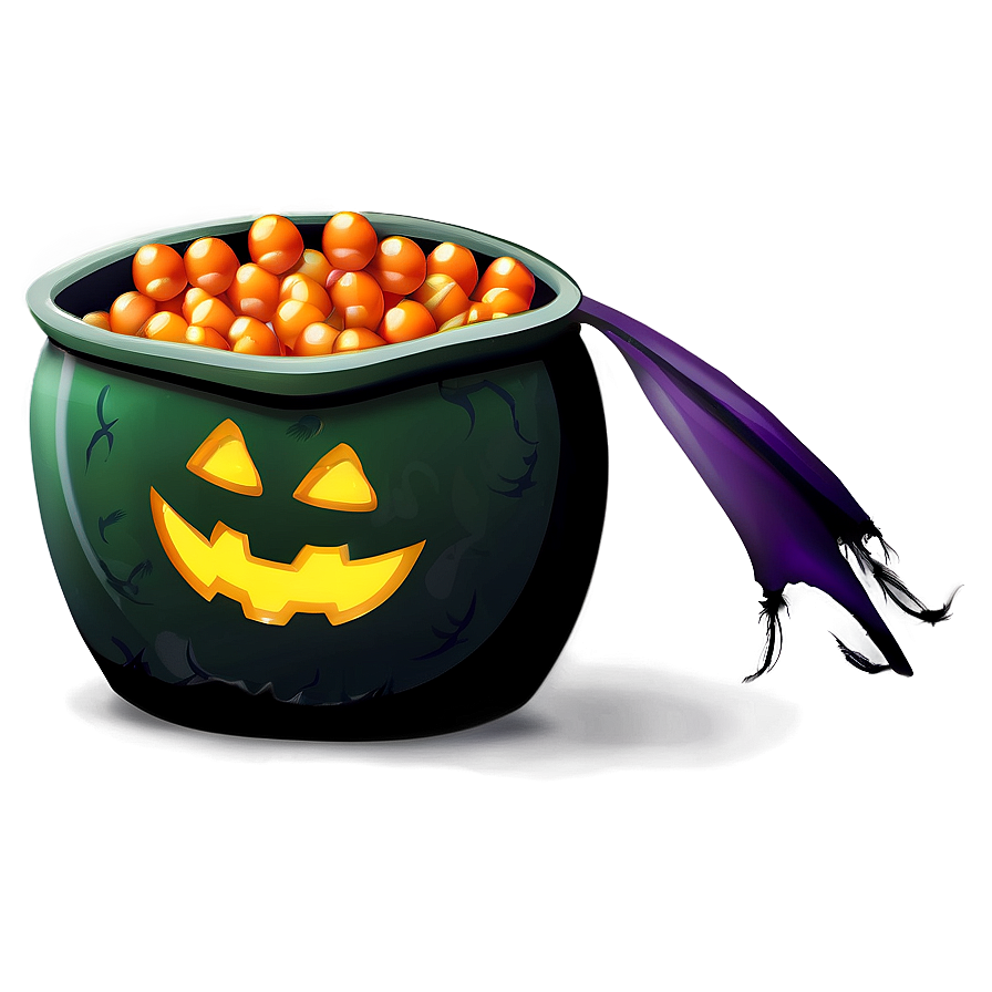 Halloween Trick Or Treat Bag Png 06112024 PNG Image