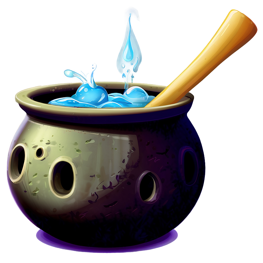 Halloween Witch Cauldron Png Gql4 PNG Image