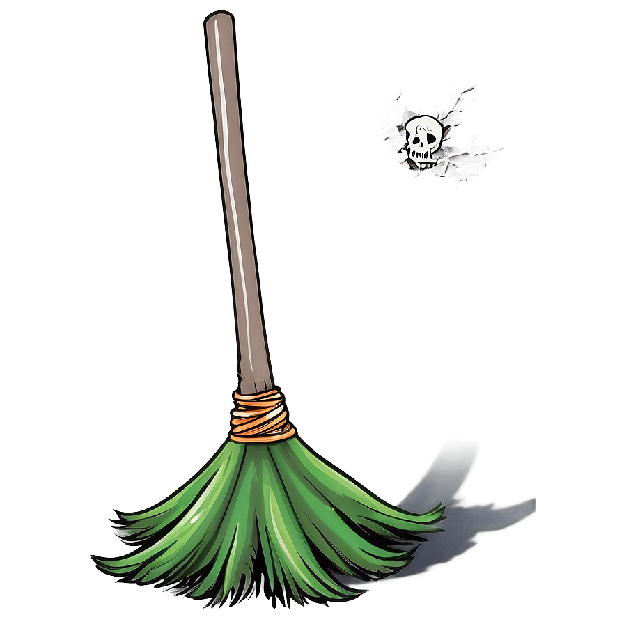 Halloween Witches Broom Png 06292024 PNG Image