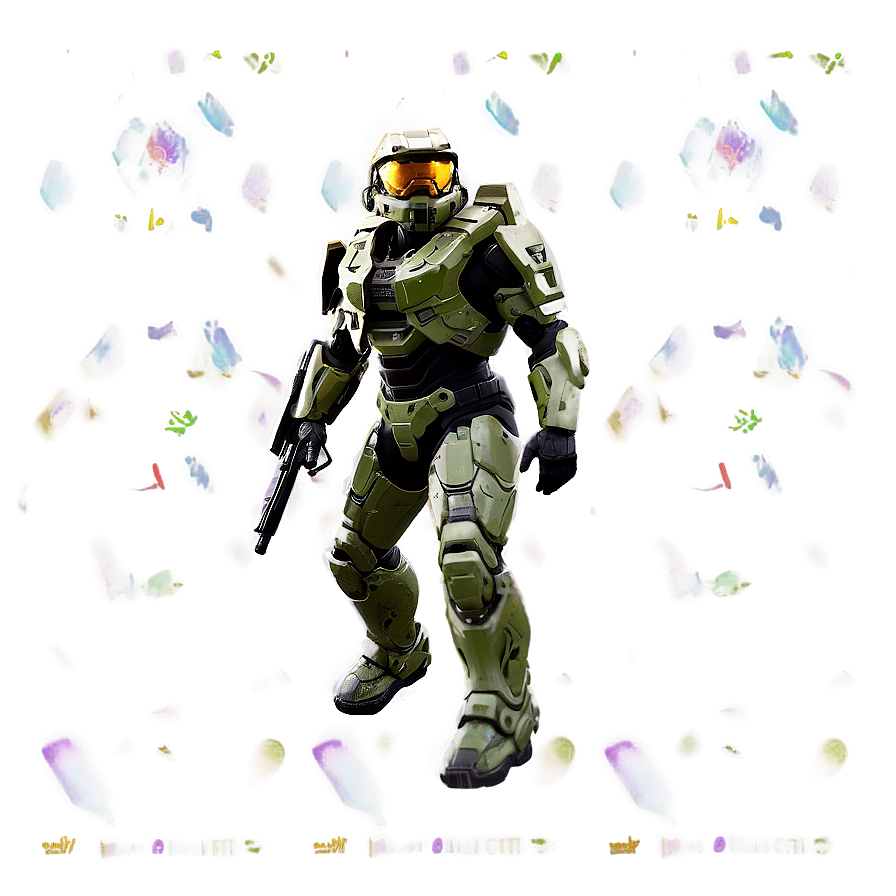 Halo Master Chief Fan Art Png Wai64 PNG Image