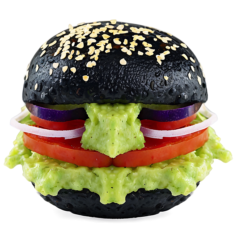 Hamburger With Guacamole Png 67 PNG Image