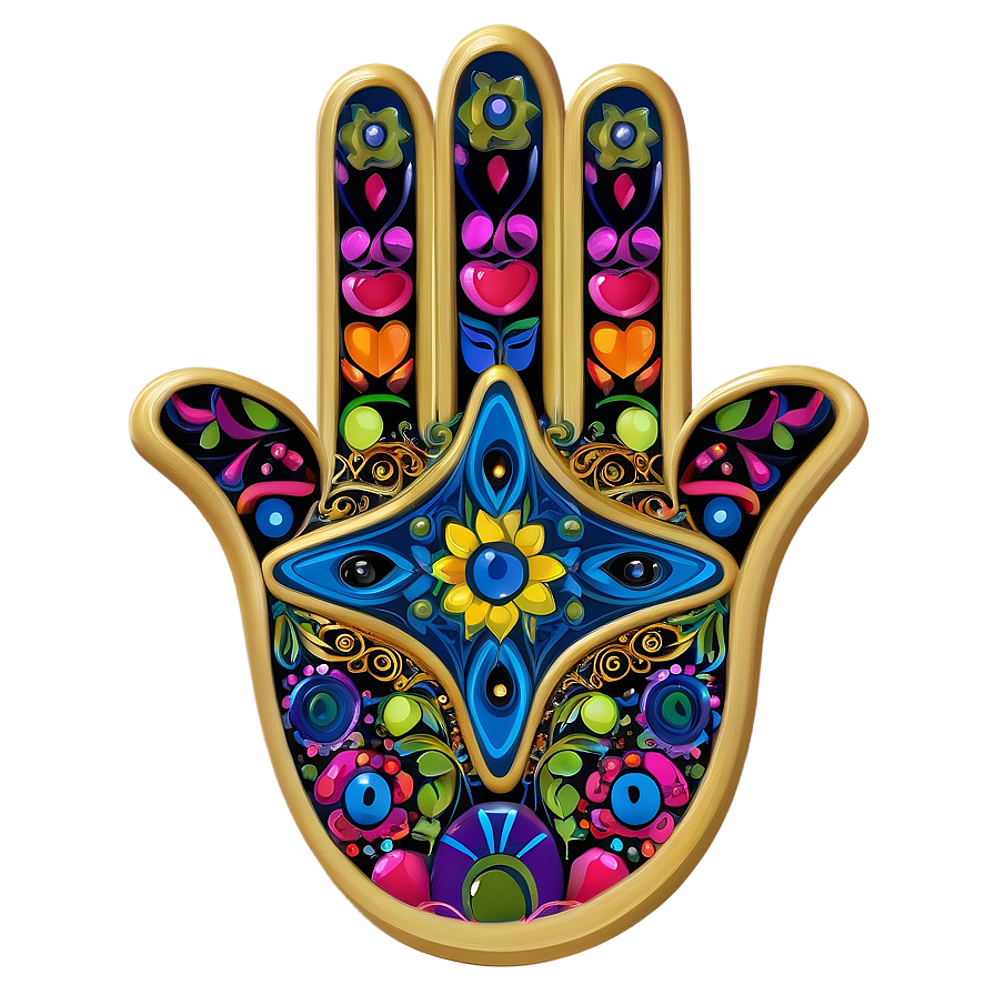 Hamsa Hand Art Png Xhw PNG Image