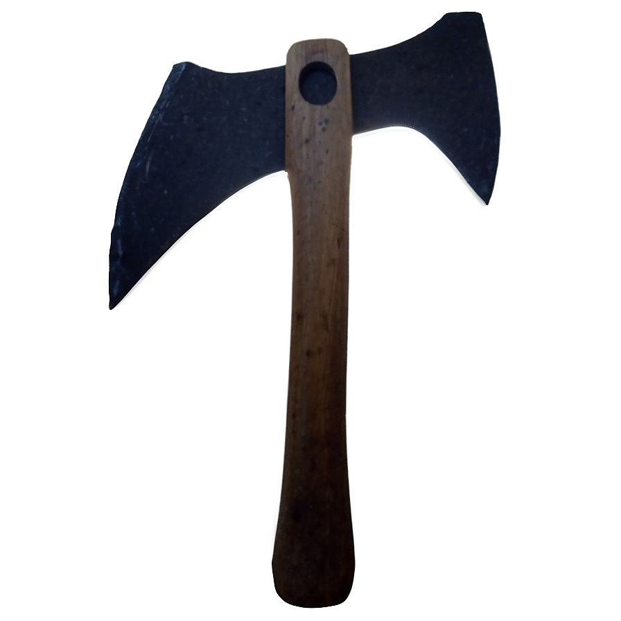 Hand Axe Silhouette Png Typ56 PNG Image