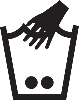 Hand Disposing Trash Icon PNG Image