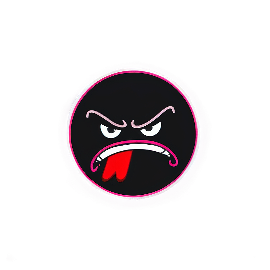 Hand-drawn Angry Emoji Png 05252024 PNG Image