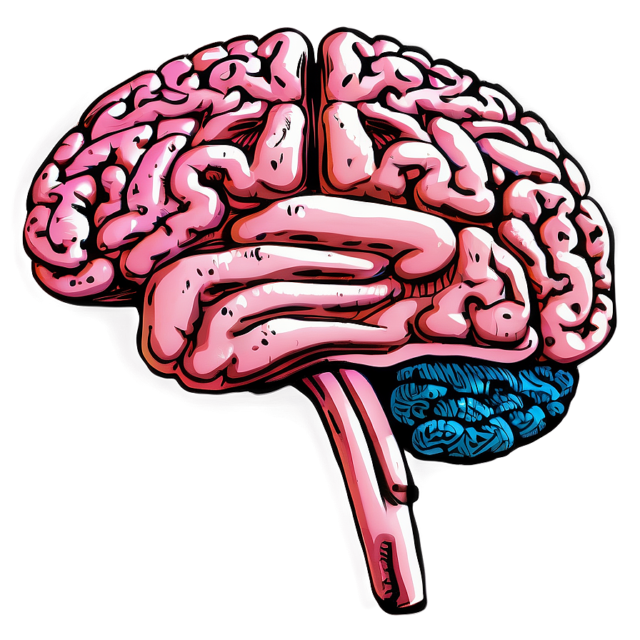 Hand-drawn Brain Sketch Png 58 PNG Image