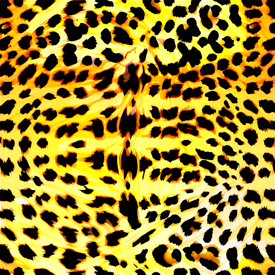 Hand Drawn Cheetah Print Png Mwy8 PNG Image