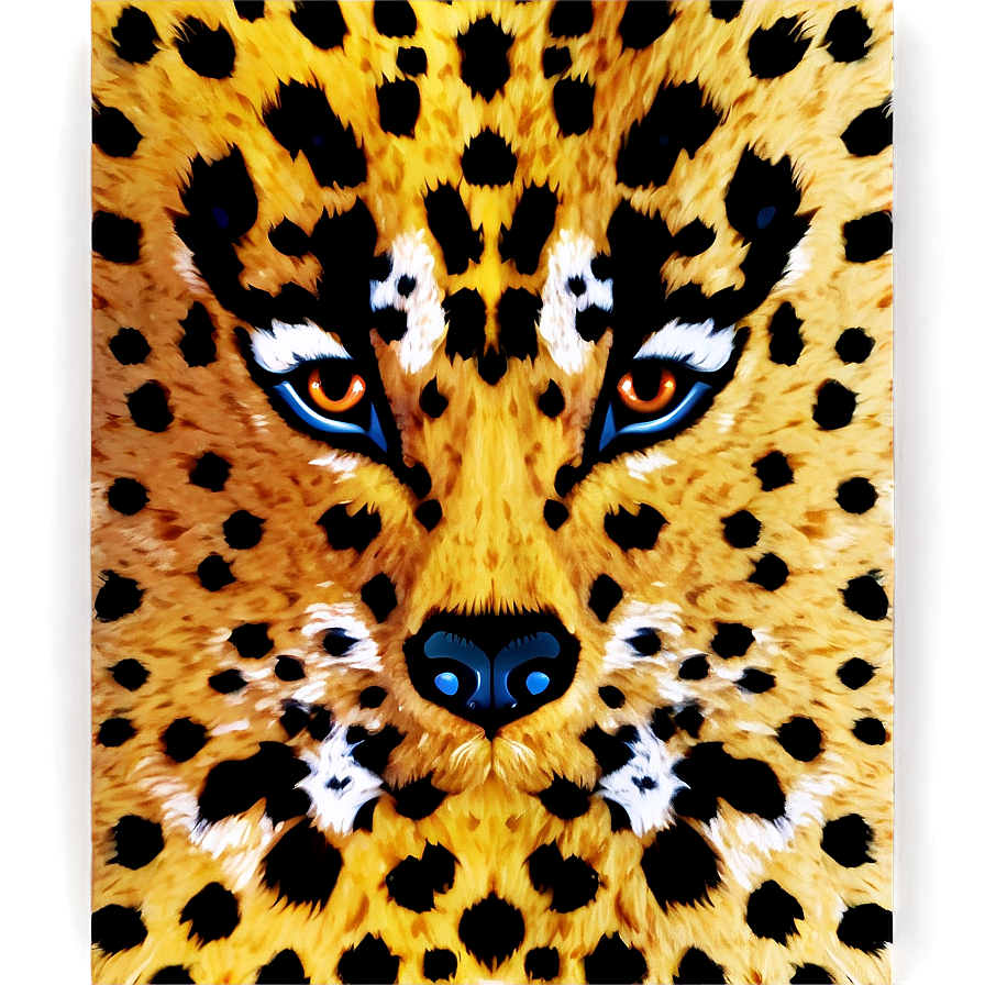 Hand Drawn Cheetah Print Png Rfr20 PNG Image