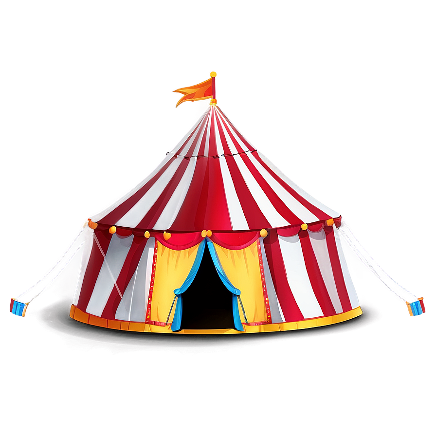 Hand-drawn Circus Tent Sketch Png Dui45 PNG Image