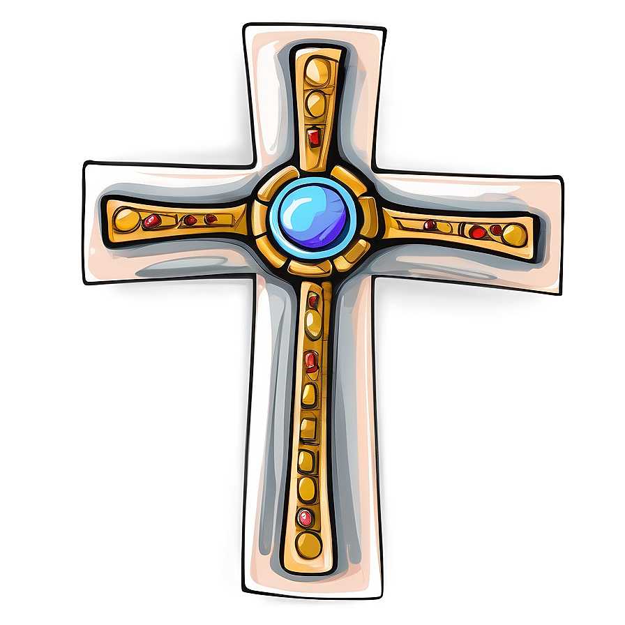 Hand-drawn Cross Element Png 40 PNG Image