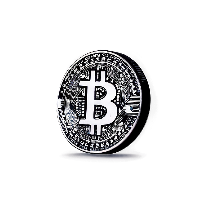 Hand-drawn Crypto Coin Png 36 PNG Image