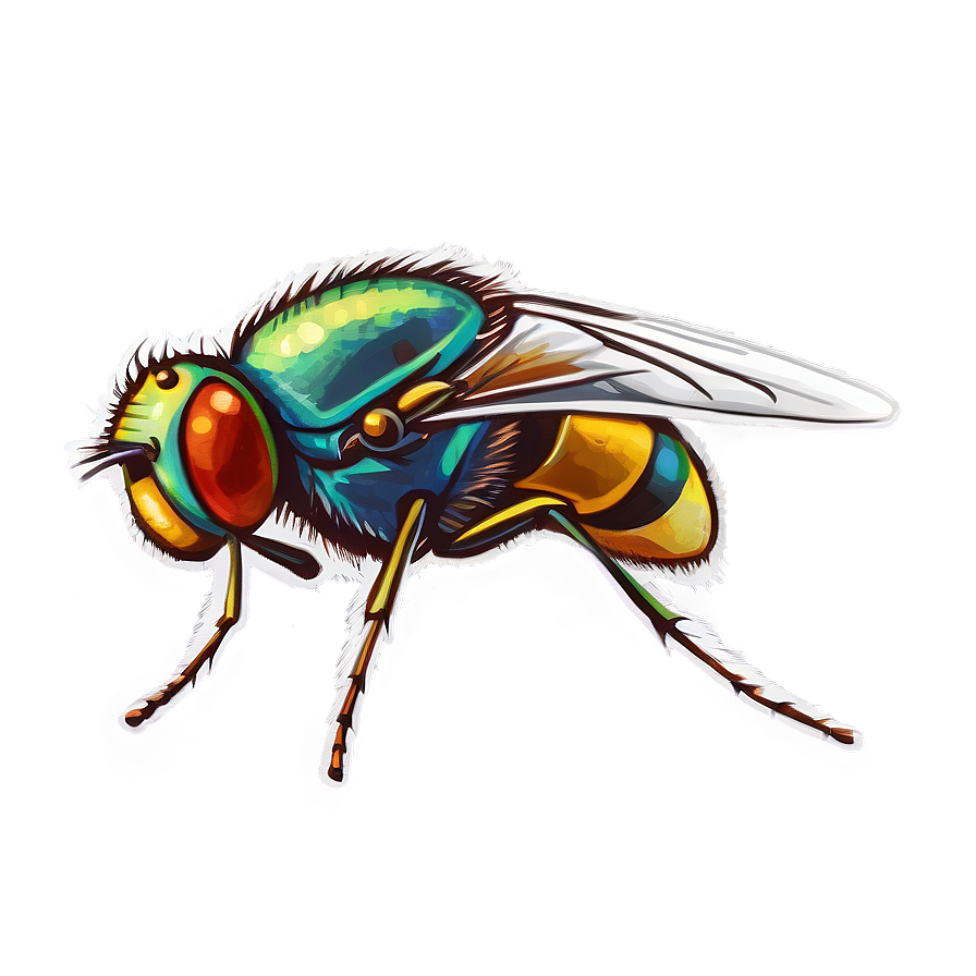 Hand Drawn Flies Png Ljq PNG Image