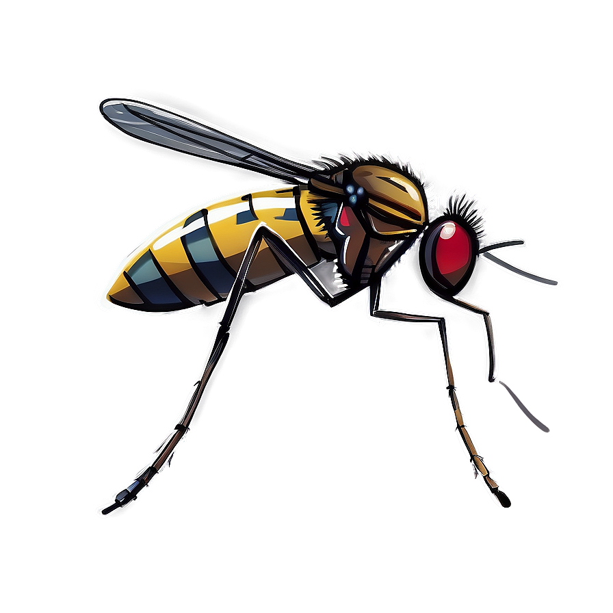 Hand-drawn Mosquito Png 19 PNG Image