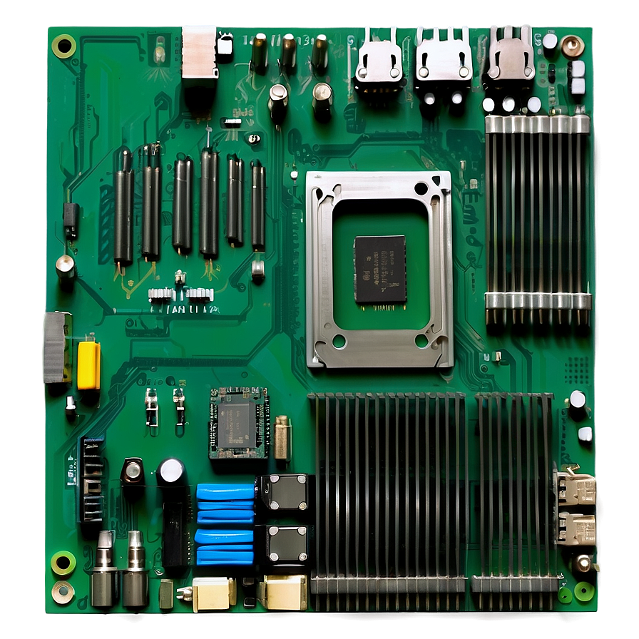 Hand-drawn Motherboard Png 4 PNG Image