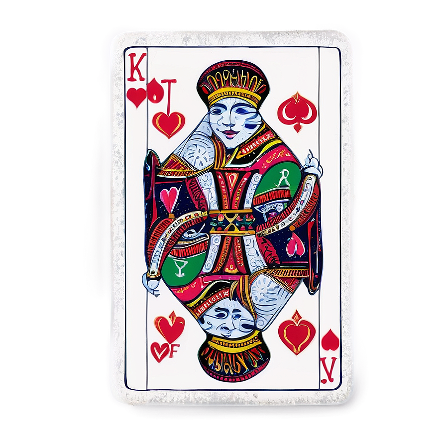 Hand-drawn Playing Card Sketch Png Qxk PNG Image