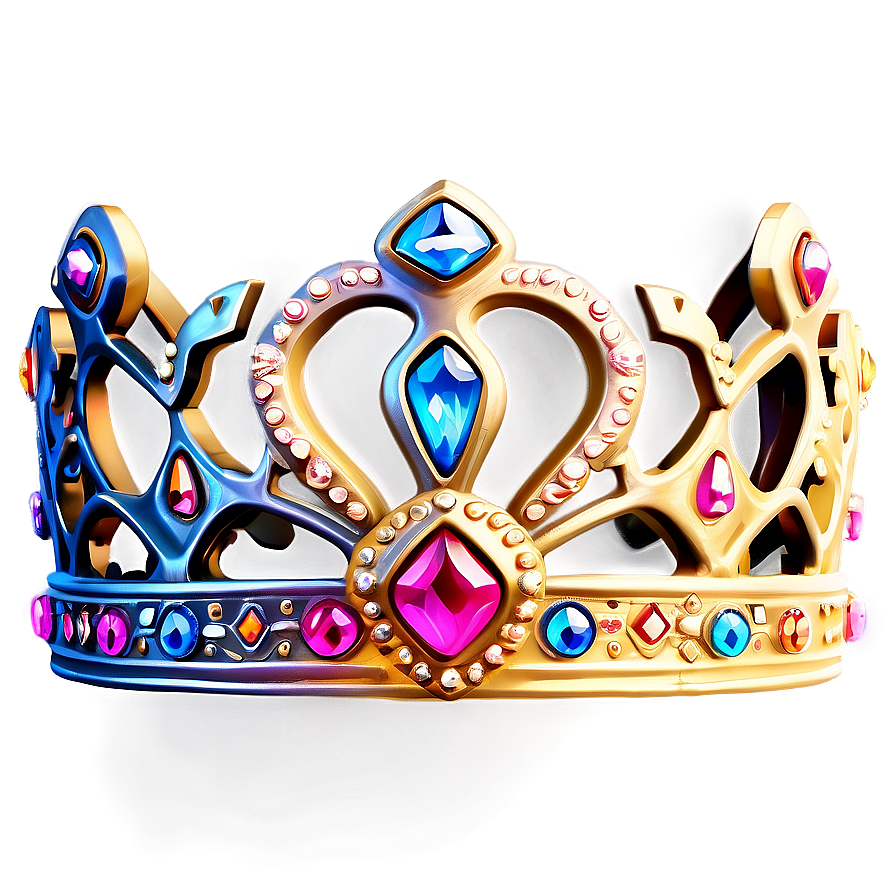 Hand-drawn Princess Crown Png 05252024 PNG Image