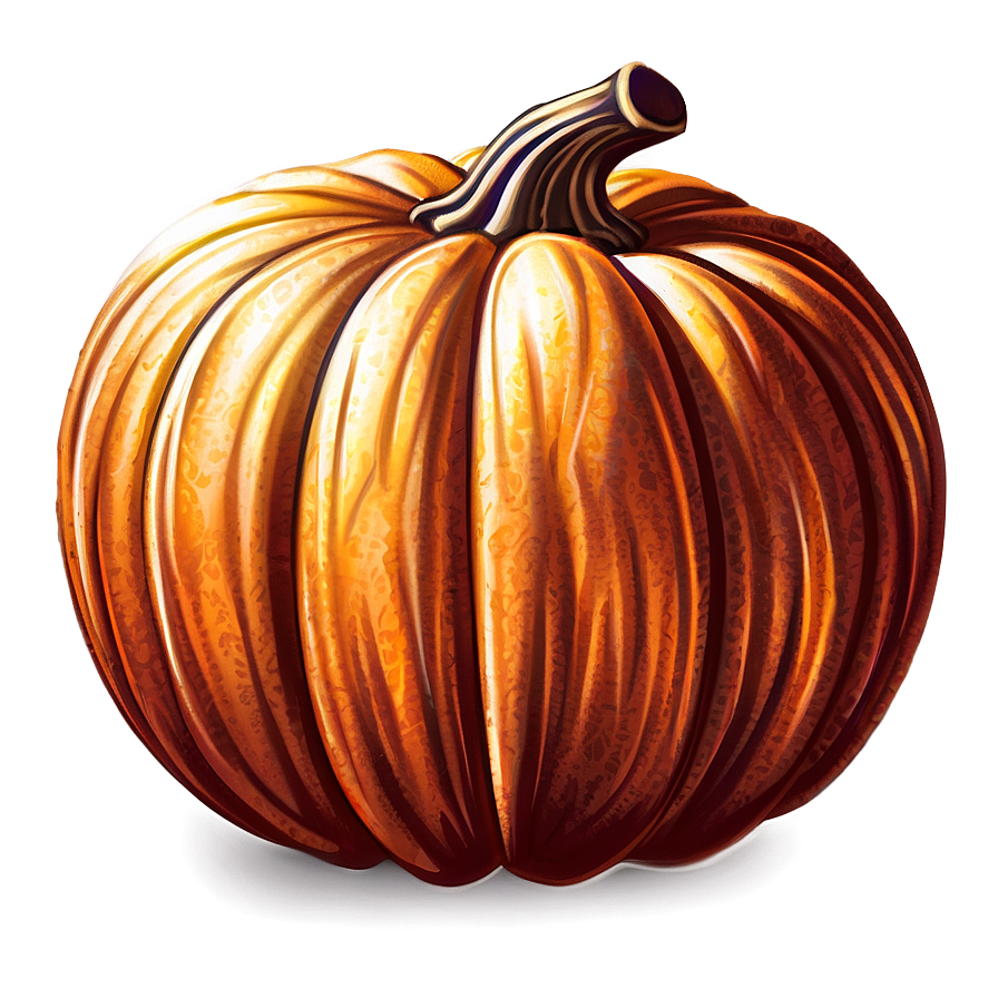 Hand-drawn Pumpkin Sketch Png Nvu53 PNG Image