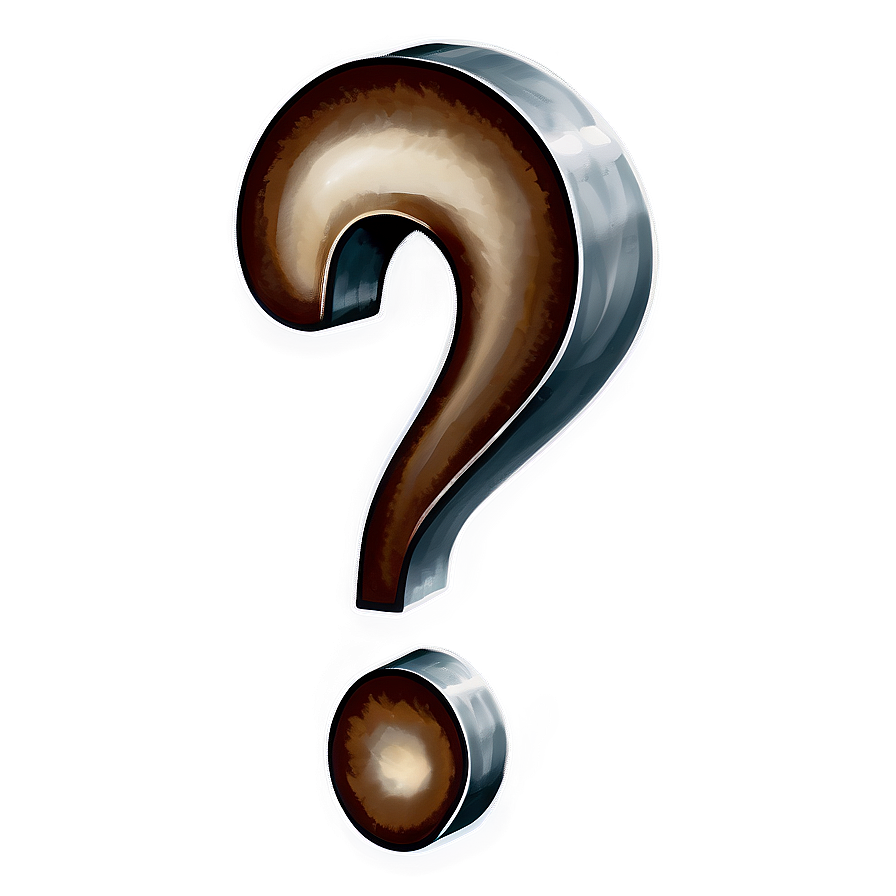 Hand Drawn Question Mark Png Qaj PNG Image