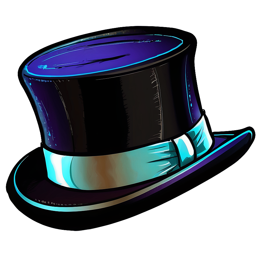 Hand-drawn Sketch Top Hat Png 05042024 PNG Image