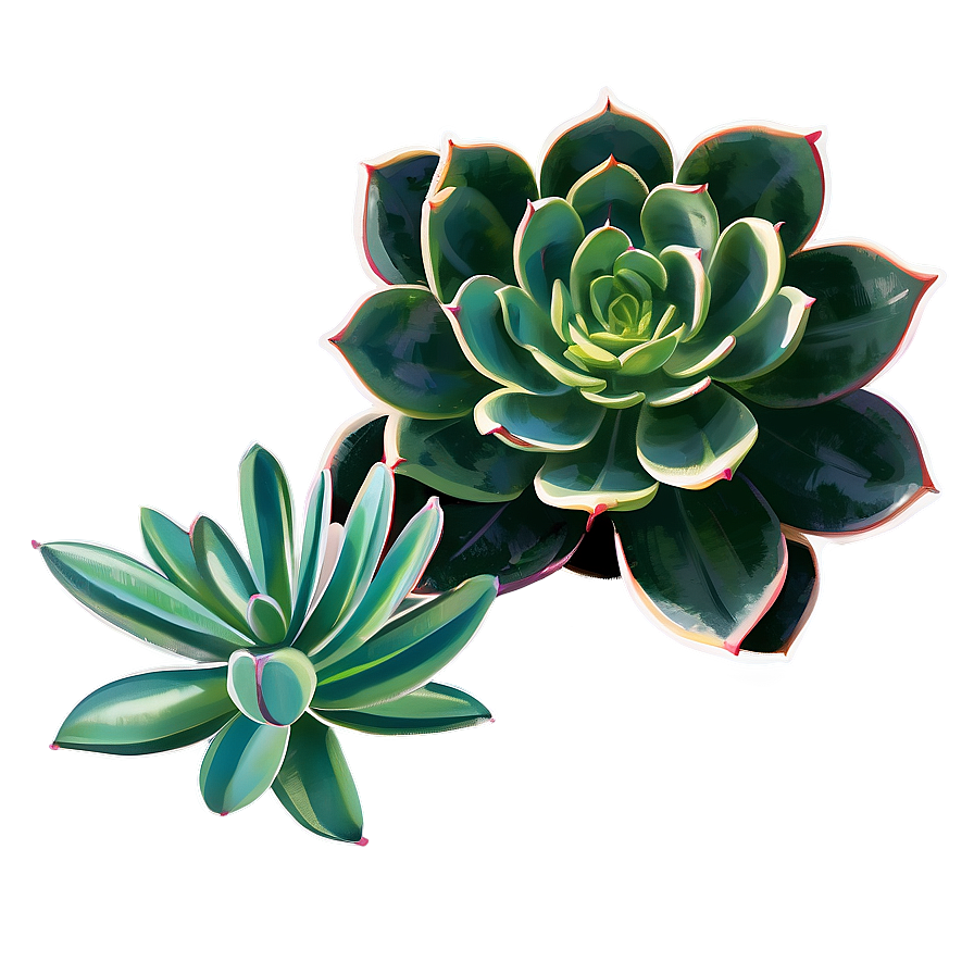 Hand Drawn Succulent Png 46 PNG Image