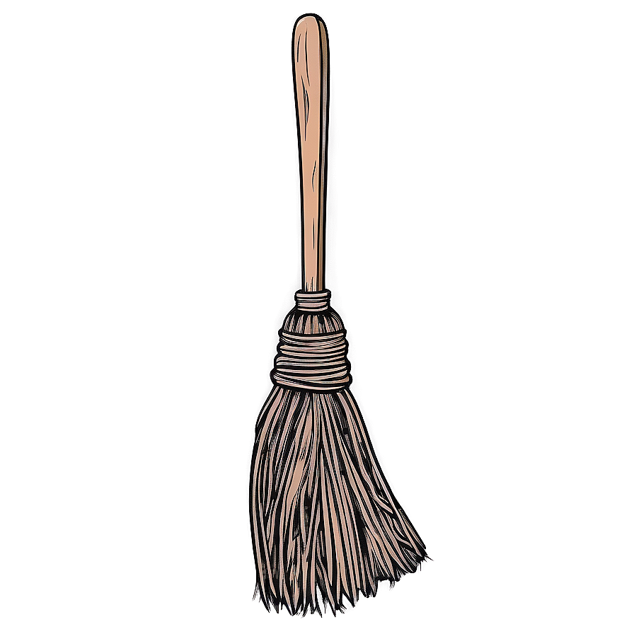 Hand Drawn Witches Broom Png Mjr PNG Image