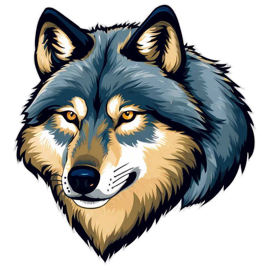 Hand-drawn Wolf Head Picture Png 58 PNG Image