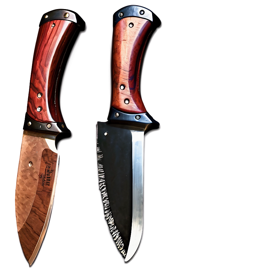 Hand Forged Butcher Knife Png 25 PNG Image