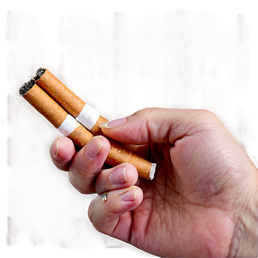 Hand Holding Cigarette Png 05232024 PNG Image