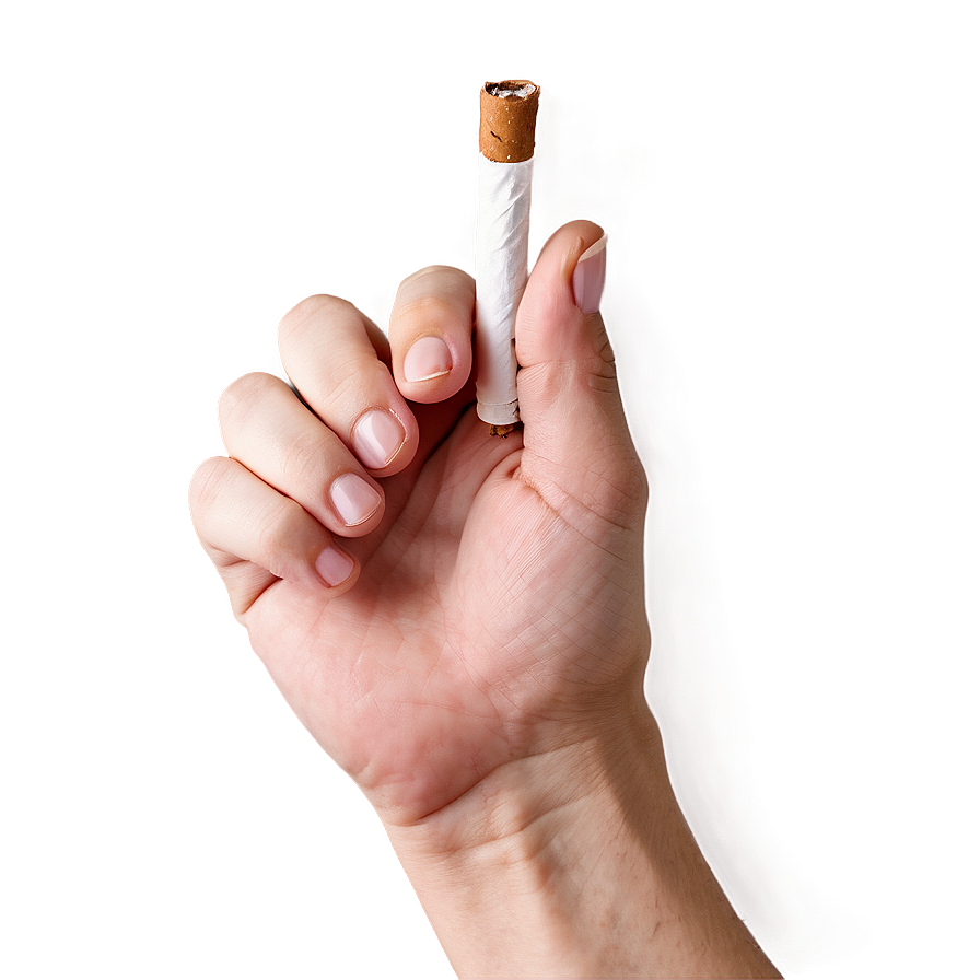 Hand Holding Cigarette Png 05232024 PNG Image