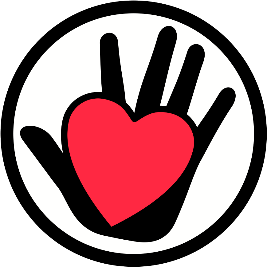 Hand Holding Heart Icon PNG Image