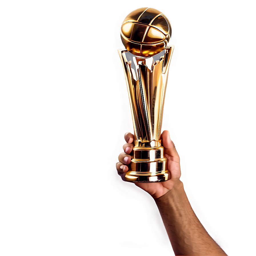 Hand Holding Nba Trophy Png 76 PNG Image