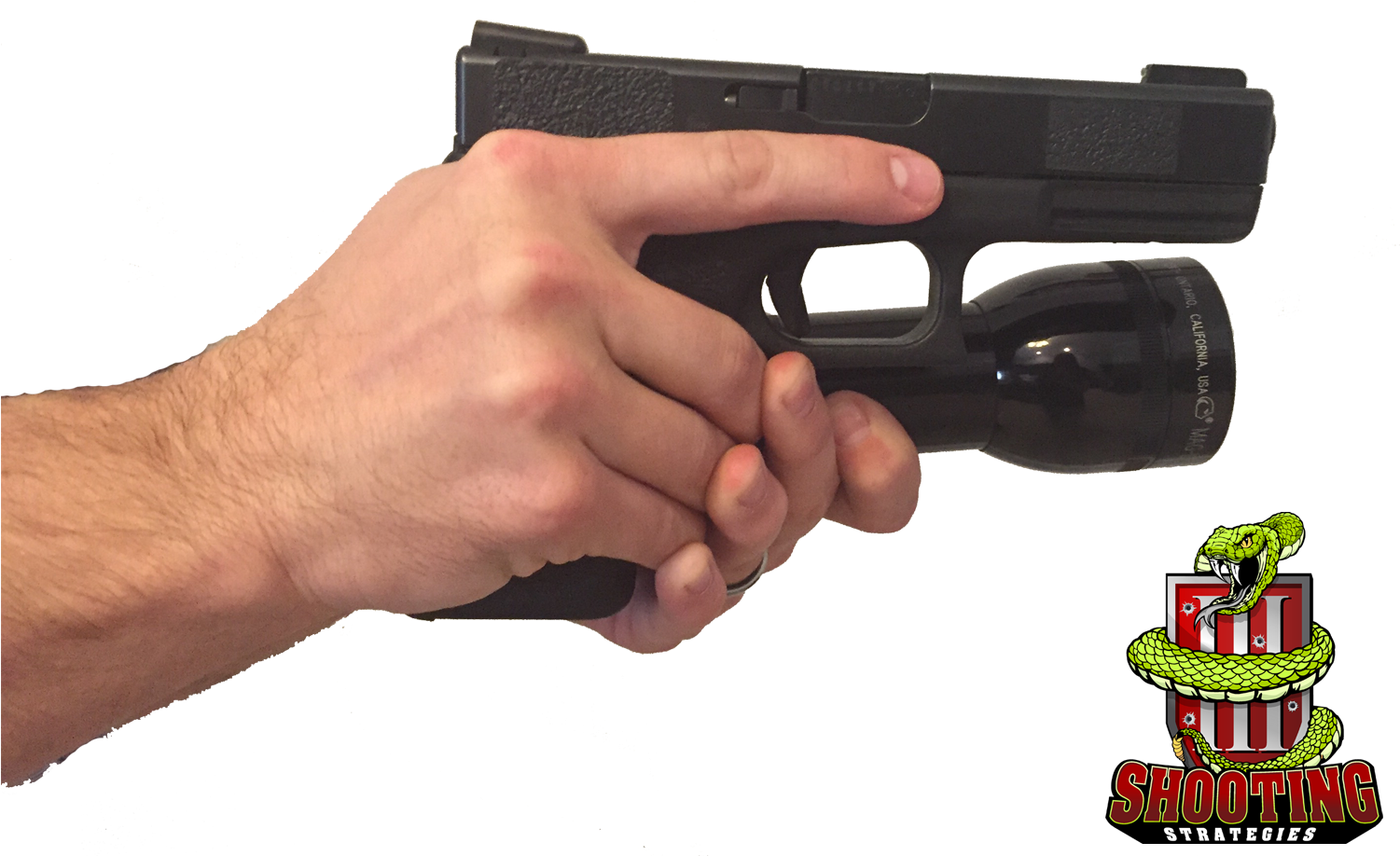 Hand Holding Pistol Transparent Background PNG Image