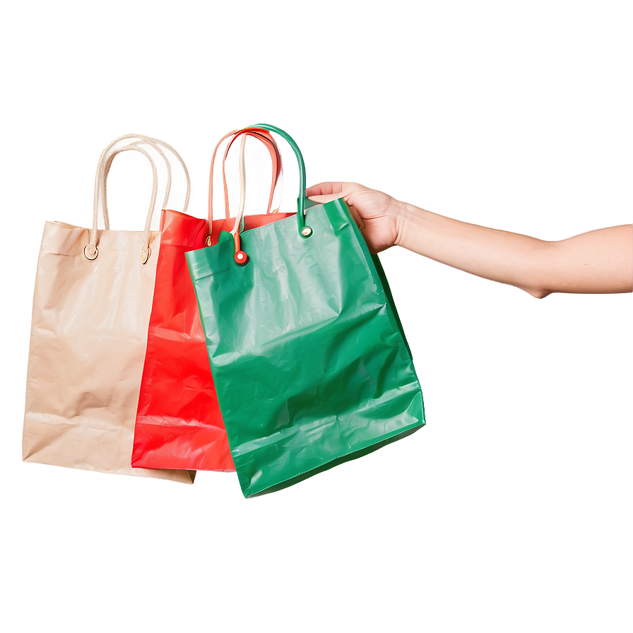 Hand Holding Shopping Bags Png Jsb PNG Image