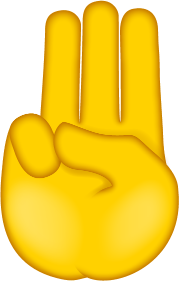 Hand Salute Emoji PNG Image