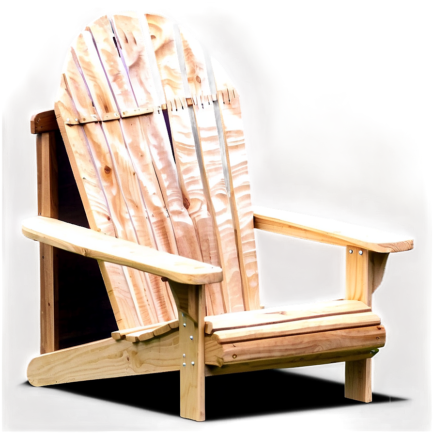 Handcrafted Adirondack Chair Png 06292024 PNG Image