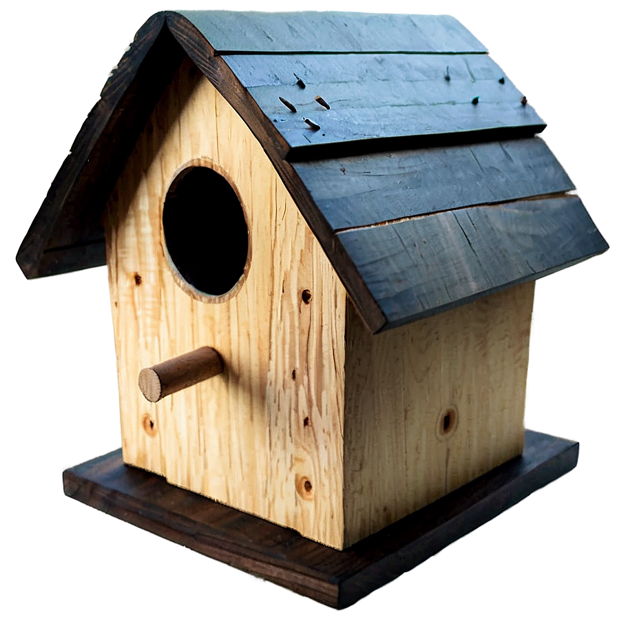 Handcrafted Birdhouse Png 30 PNG Image