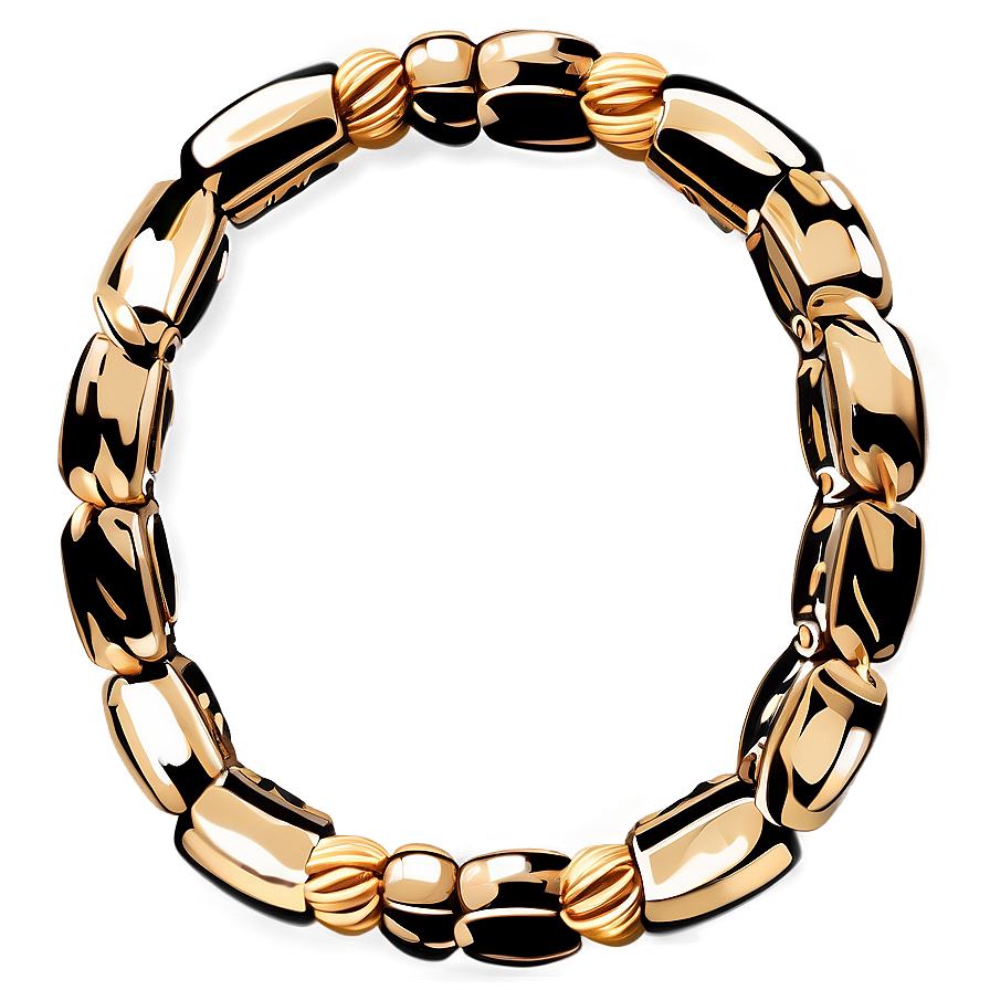 Handcrafted Gold Bracelet Art Png 06282024 PNG Image