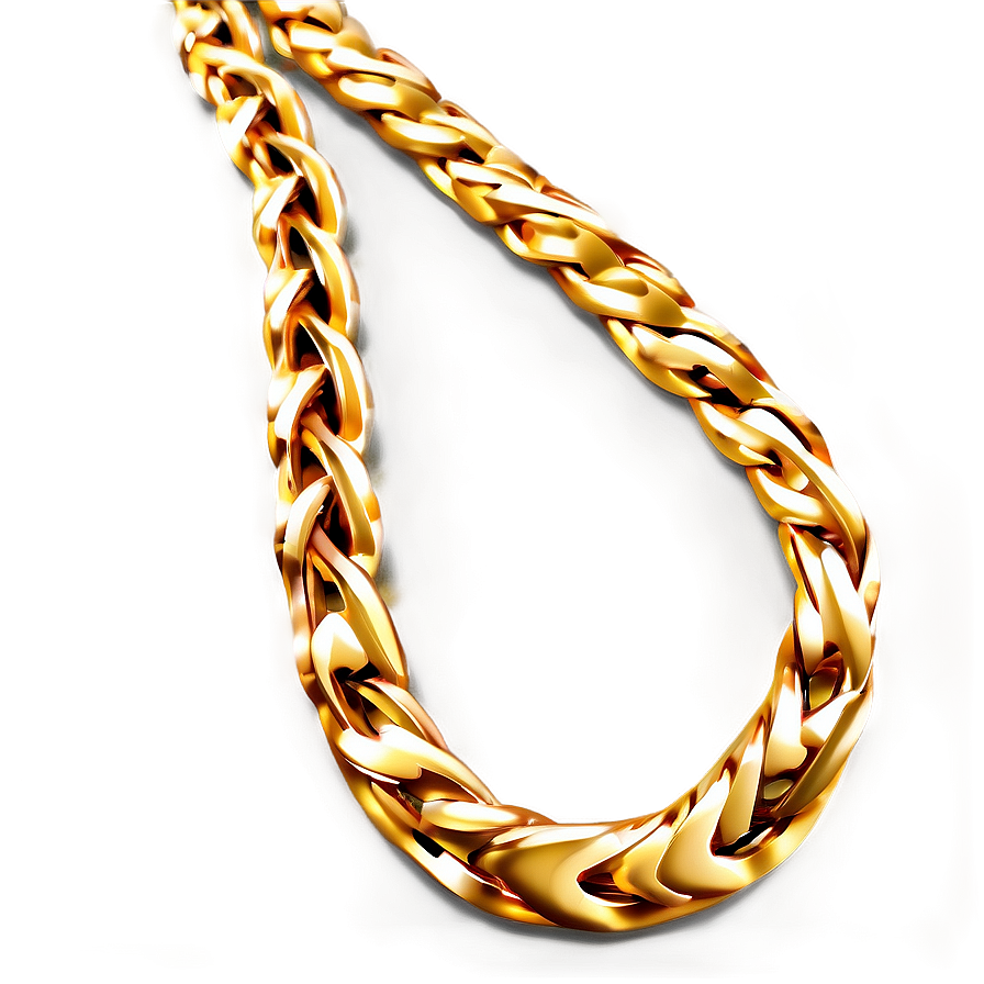 Handcrafted Gold Chain Png Rqi PNG Image