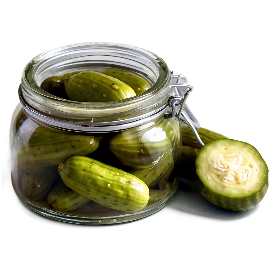 Handcrafted Pickle Jar Png 1 PNG Image