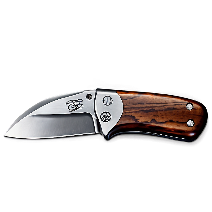 Handcrafted Pocket Knife Png 06212024 PNG Image